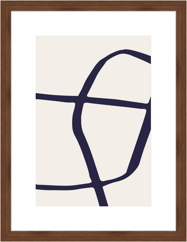 accent by nielsen Bilderrahmen Velino inkl. Kunstdruck, (1 St) von accent by nielsen