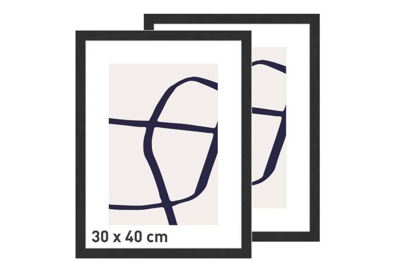 accent by nielsen Bilderrahmen Velino inkl. Kunstdruck, (2 St) von accent by nielsen