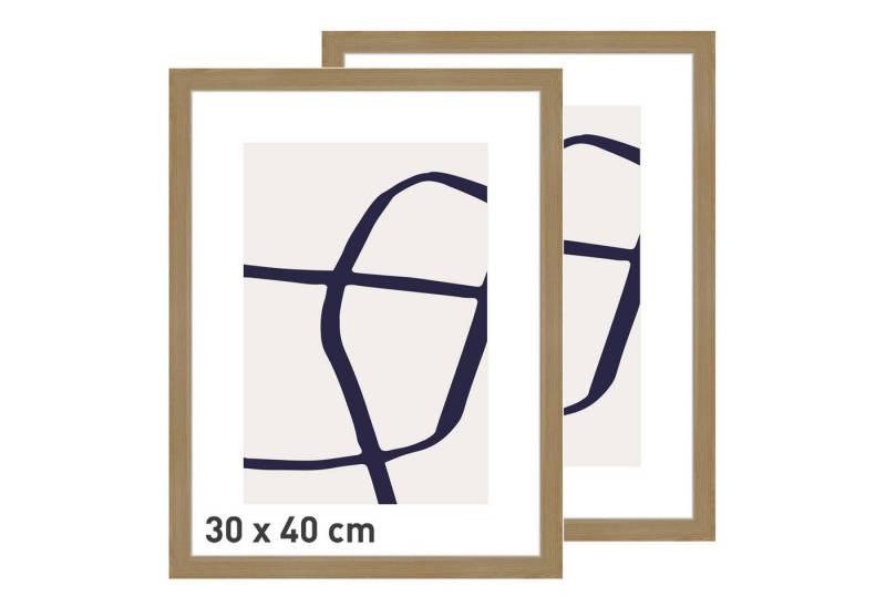 accent by nielsen Bilderrahmen Velino inkl. Kunstdruck, (2 St) von accent by nielsen
