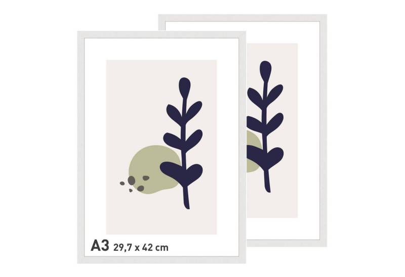 accent by nielsen Bilderrahmen Velino inkl. Kunstdruck, (2 St) von accent by nielsen