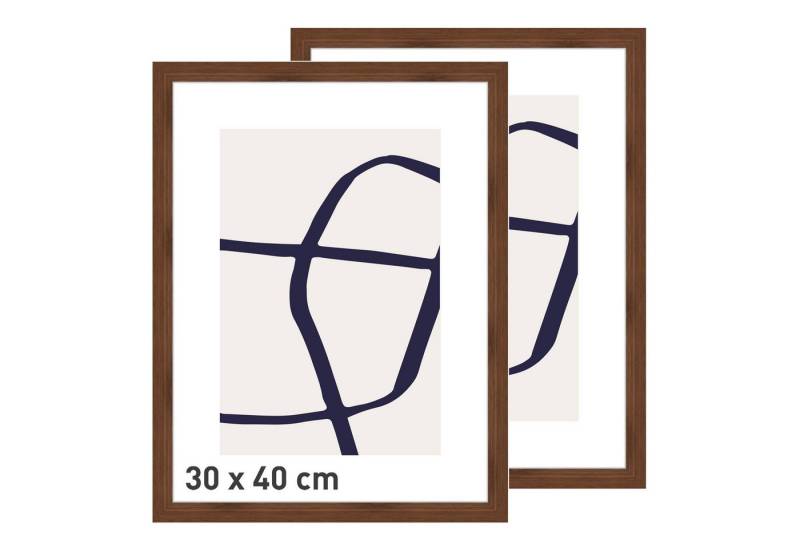 accent by nielsen Bilderrahmen Velino inkl. Kunstdruck, (2 St) von accent by nielsen