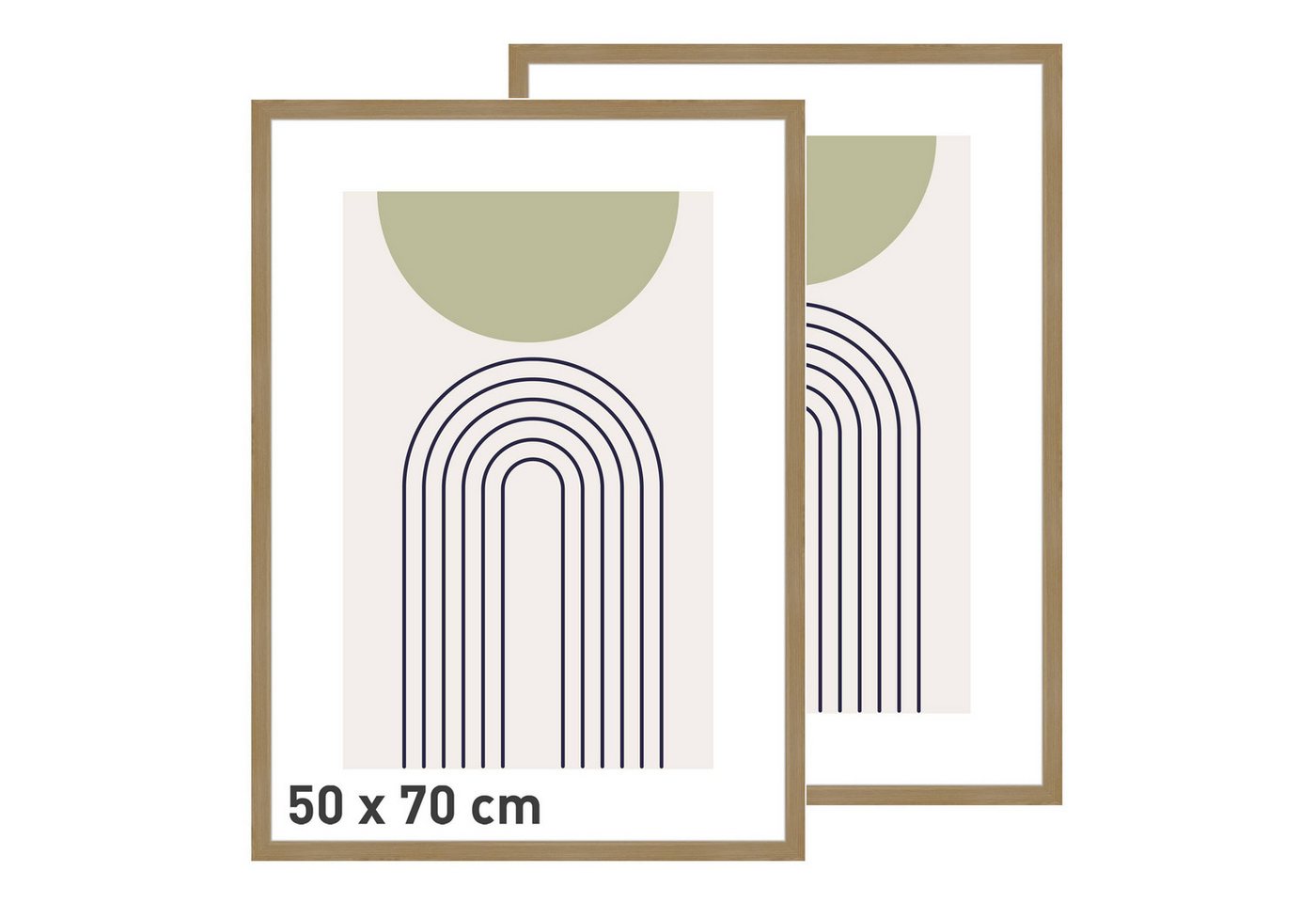 accent by nielsen Bilderrahmen Velino inkl. Kunstdruck, (2 St) von accent by nielsen