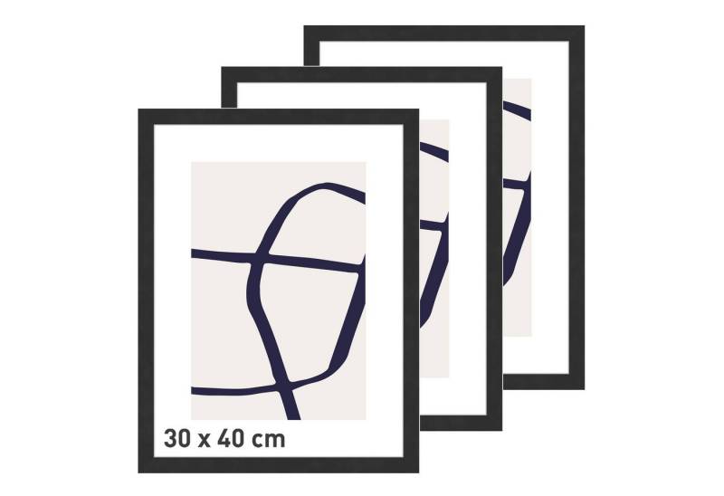 accent by nielsen Bilderrahmen Velino inkl. Kunstdruck, (3 St) von accent by nielsen