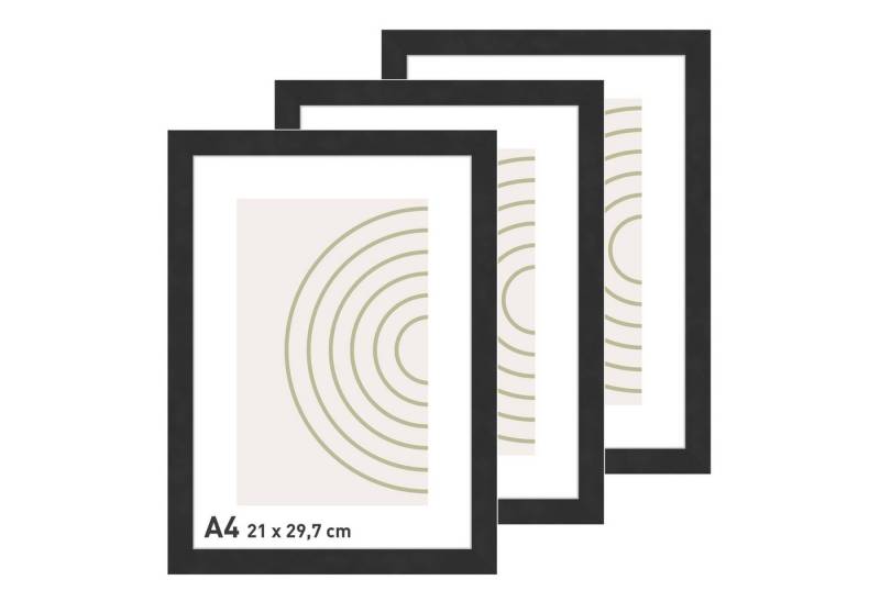 accent by nielsen Bilderrahmen Velino inkl. Kunstdruck, (3 St) von accent by nielsen