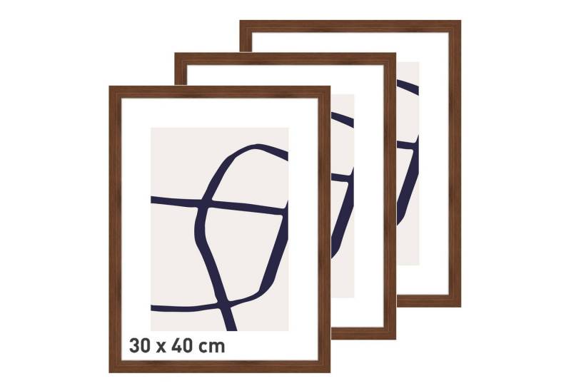 accent by nielsen Bilderrahmen Velino inkl. Kunstdruck, (3 St) von accent by nielsen
