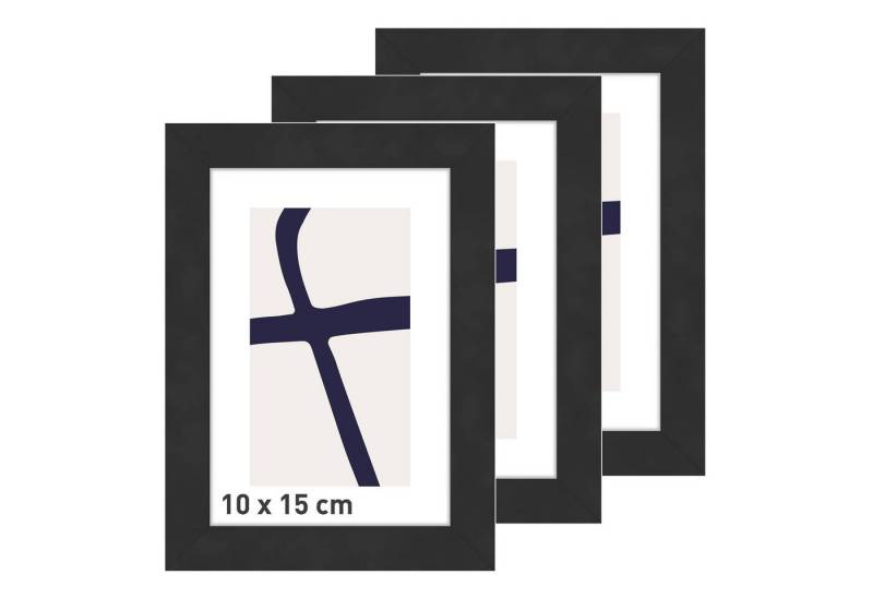 accent by nielsen Bilderrahmen Velino inkl. Kunstdruck, (3 St) von accent by nielsen