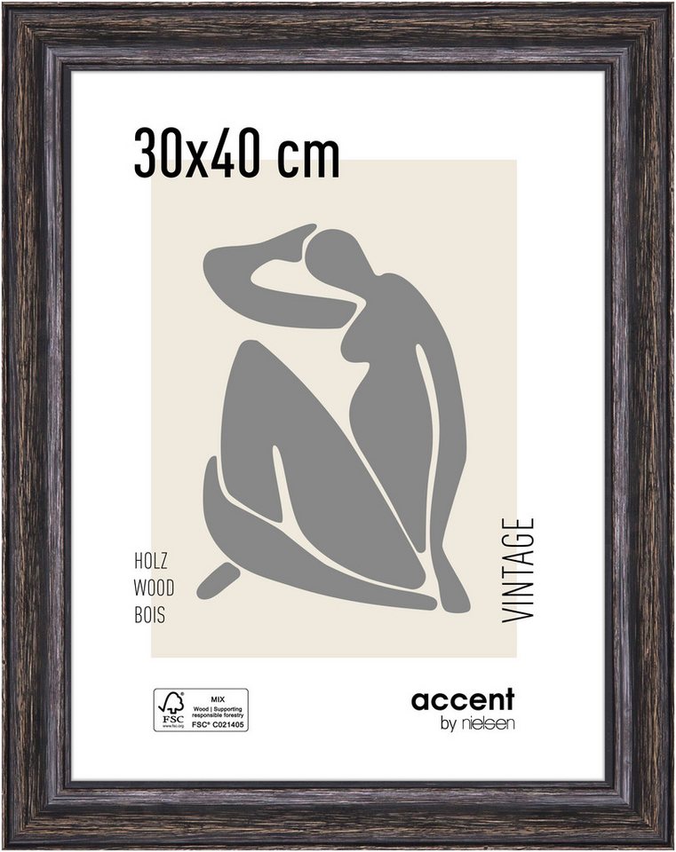 accent by nielsen Bilderrahmen Vintage, (1 St) von accent by nielsen