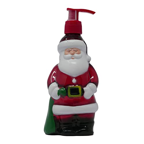 Accentra Seifenspender Weihnachtsmann mit Flüssigseife - Weihnachtliche Seife mit Winter Berry Duft - Weihnachts-deko für das Badezimmer - 300ml Handseife Accentra Seifenspender Weihnachtsmann mit Flüssigseife - Weihnachtliche Seife mit Winter Berry Duft - Weihnachts-deko für das Badezimmer - 300ml Handseife von accentra