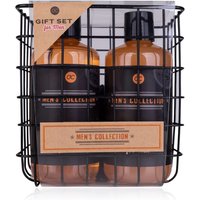 Geschenkset MEN'S COLLECTION in Drahtkorb von accentra