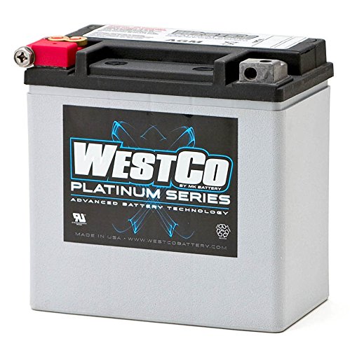 WCP14 Wartungsfreie AGM Batterie von WESTCO für Harley Davidson Modelle HVT-08, 65948-00, 61218520153, 11-531 von accuZentrale Fürth