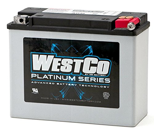 WCP18 Wartungsfreie AGM Batterie von WESTCO für Harley Davidson Modelle HVT-06, 66010-82B, 11-508 von accuZentrale Fürth