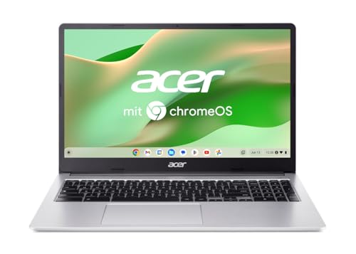 Acer Chromebook 315 (CB315-4H-C7C6) 15,6" ComfyView™ Full-HD (matt) / Intel® Celeron® N5100 / 4 GB LPDDR4X RAM / 128 GB eMMC/Intel® UHD Grafik/Google ChromeOS/Pure Silver von acer