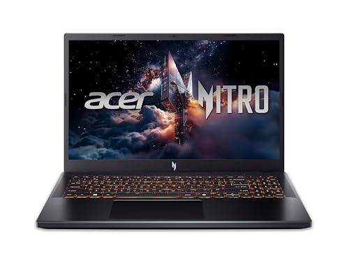 Acer Nitro V 15 (ANV15-52-70MY) Gaming Laptop, 15,6" FHD IPS 165Hz Display, Intel Core i7-13620H, 16 GB RAM, 1 TB SSD, NVIDIA GeForce RTX 5060, Windows 11, QWERTZ Tastatur, schwarz von acer