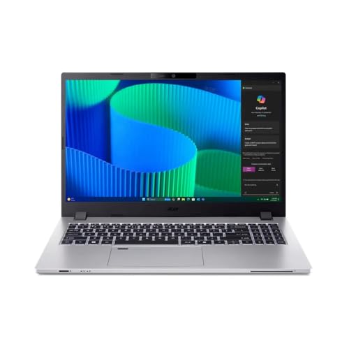 Acer TravelMate P2, TMP215-55-TCO, Laptop, 15.6 Zoll Full HD 60 Hz Display, Windows 11, Intel Core 7, 16GB RAM, 1TB SSD, Intel Graphics, QWERTZ Tastatur von acer