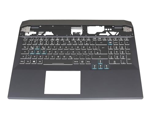 acer 6B.QCPN7.011 Original Tastatur inkl. Topcase DE (deutsch) schwarz/schwarz mit Backlight für Predator Helios 500 (PH517-52) von acer