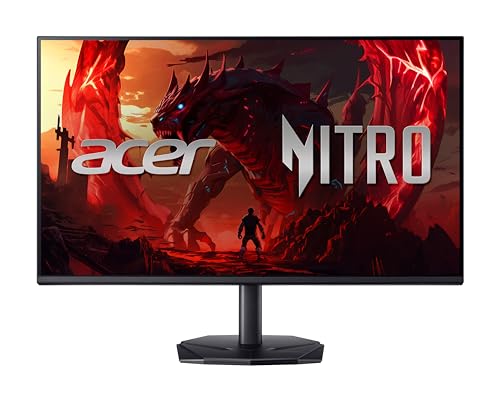 acer Nitro KG272U G Gaming Monitor 27 Zoll (69 cm Bildschirm) WQHD, IPS, 120Hz, 1ms(VRB), DP 1.2, 2xHDMI 2.0, AdaptiveSync von acer