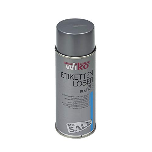 acerto 40231 WIKO Etikettenlöser Etikettenentferner 400 ml entfernt auch Fette Öle Teer Harz Klebstoffrückstände von acerto