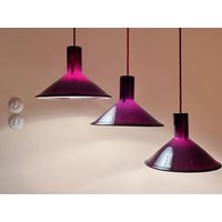 1x Michael Bang P&t Glas Pendelleuchte Von Holmegaard, Denmark, 1970S von achtgrad