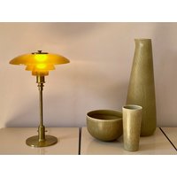 Set Von 3 Rörstrand Ritzi Keramiken Vasen Und Schale Design Gunnar Nylund Sweden 1950's Set Von 3 Rörstrand Ritzi Keramiken Vasen Und Schale Design Gunnar Nylund Sweden 1950's von achtgrad