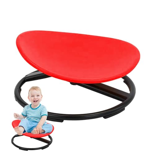 acime Kinderdrehstuhl für Kinder, Drehstuhl - Sensorischer Spielzeugstuhl für Kinder | Wackelstuhl, Spielbalance, Indoor-Outdoor-Spielgeräte, Wissenschaftsspielzeug für Kinder von acime