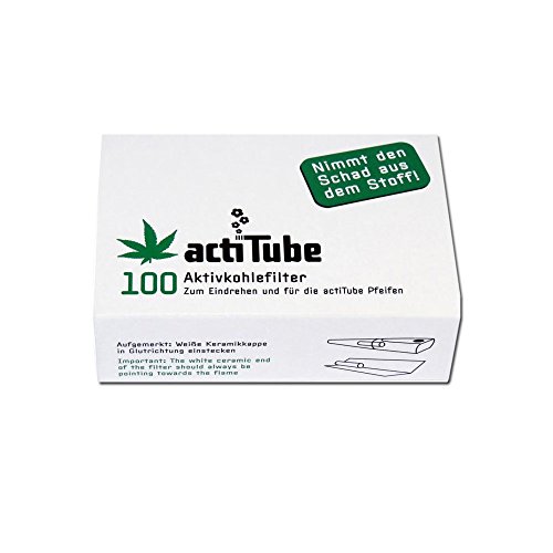 Tune Aktivkohlefilter 100 Stk. - Mehr Rauchgenuss durch Aktivkohle von actiTube