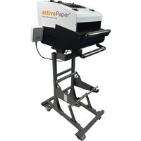 activaPaper® Papierpolstermaschine PA5000 für wechselnde Verpackungssituationen, elektrisch, Pedal/Touchscreen, Menge und Länge variabel einstellbar, Rolle von 70g² bis 120g² von activaPaper®
