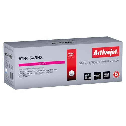 ACTIVEJET ATH-F543NX REEMPLAZO para HP 540 CF543X Supreme 2500 PAG Magenta von activejet