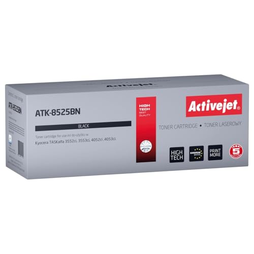 ACTIVEJET ATK-8525BN REEMPLAZO para KYOCERA TK-8525K Supreme 30000 PAG von activejet