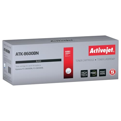ACTIVEJET ATK-8600BN REEMPLAZO para KYOCERA TK-8600K Supreme 30000 PAG von activejet
