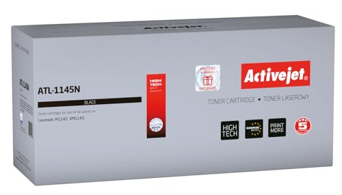 Activejet ATL-1145N Toner (Replacement for Lexmark 24B6035; Supreme; 16000 Pages; Black) von activejet