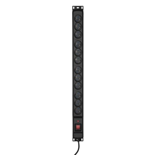 Activejet Combo 12 Socket Power Strip 3m Black von activejet