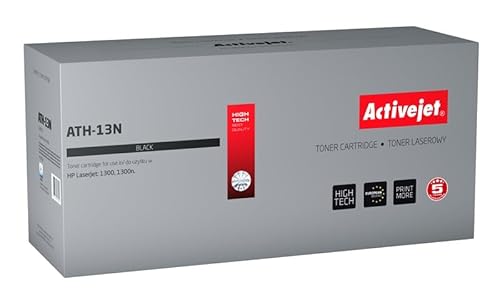 activejet ATH-13N Toner for HP Printer; HP 13A Q2613A Replacement; Supreme; 3000 Pages; Black von activejet