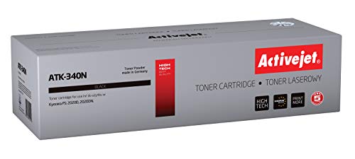 Activejet ATK-340N Toner for Kyocera Printer; Kyocera TK-340 Replacement; Supreme; 12000 Pages; Black von activejet