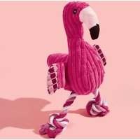 Quietschiges Seil Flamingo Hundespielzeug von acuddleaday
