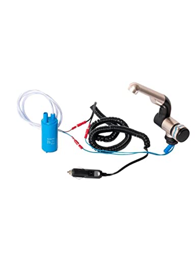 12V Miniküche Barwig Camping Automatikwasserhahn + Tauchpumpe + Netzstecker womo Caravan Reisemobil e - Technik DIY Gartenhaus (ad-ideen) … von ad-ideen