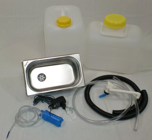 230V Wasseranlage Imbisswagen Verkaufsanhänger Campingküche Bausatz Spüle 265x160x100 Novo (ad-ideen) von ad-ideen
