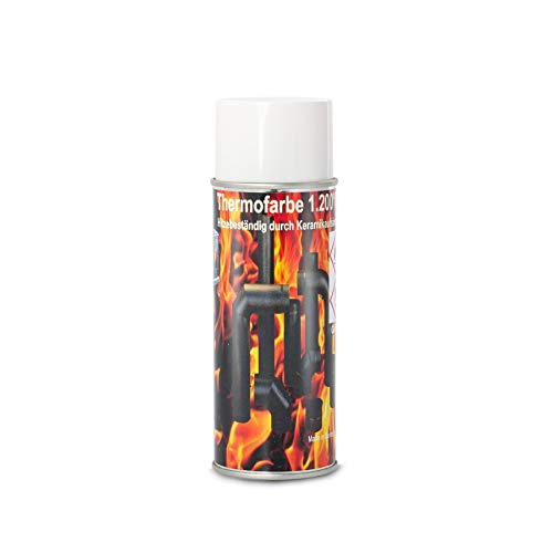 Ofenlack 1200°C Ofenspray Ofenfarbe Thermolack Farblos/Klar 400ml von ad-ideen