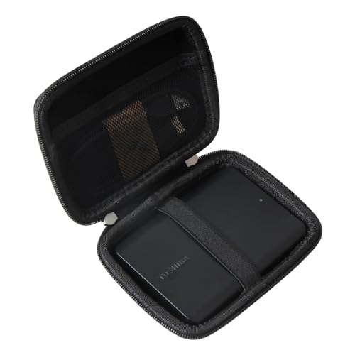 Adada Hartschalen-Reiseetui für Toshiba Canvio Basics 2 TB / 1 TB / 4 TB tragbare Externe Festplatte Adada Hartschalen-Reiseetui für Toshiba Canvio Basics 2 TB / 1 TB / 4 TB tragbare Externe Festplatte von adada