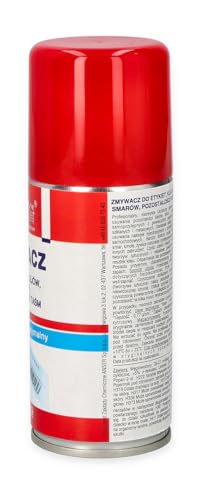 adam toys Etikettenlöser-Adhesive Remover- Klebstoffentferner Spray - Entfernt Klebstoffe, Etiketten und Verschmutzungen durch Fett, Teer und Harz - 150 ml von adam toys