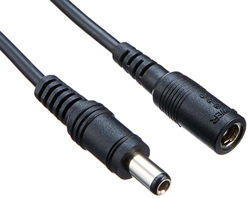 adaptare 95017 Verlängerungs Kabel DC-Hohlstecker mit Buchse (5,5 x 2,5 mm, 5 m) von adaptare
