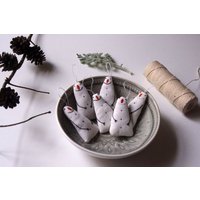 Weihnachtsornamente. Ein Set Von 6 Schneemann. Ornamente. Weihnachtsbaum Spielzeug Weihnachtsornamente. Ein Set Von 6 Schneemann. Ornamente. Weihnachtsbaum Spielzeug von adatine