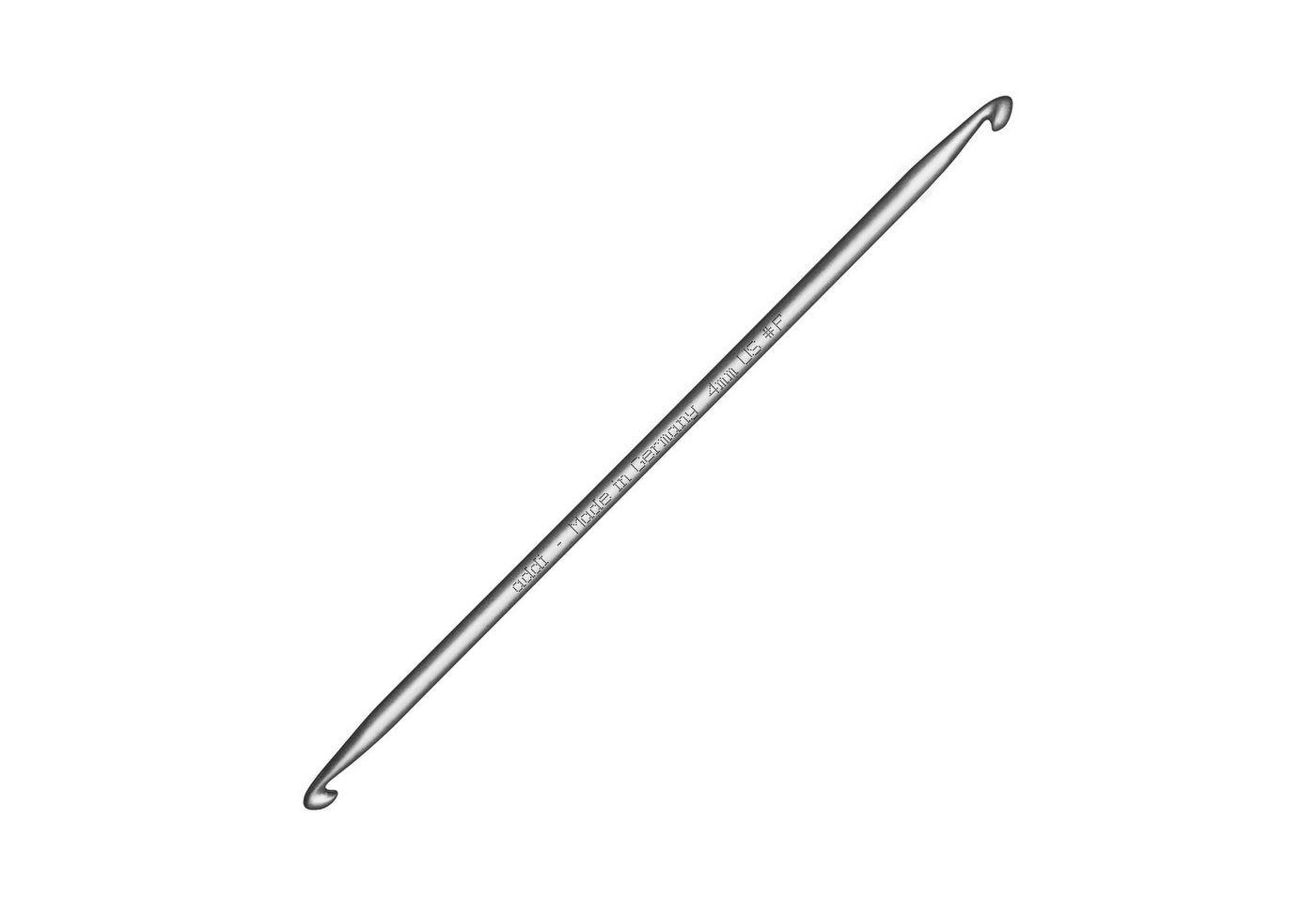 addi Häkelnadeln Doppelhäkelnadel Tunesisch Aluminium, 15 cm von addi