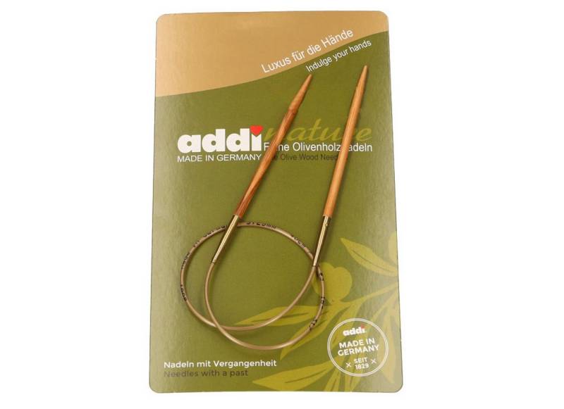 addi Stricknadeln Rundstricknadel Olivenholz 3,25 mm 80 cm von addi