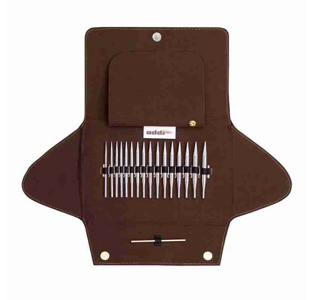 addi Stricknadeln addi-click Nadelspitzen Set Metall von addi