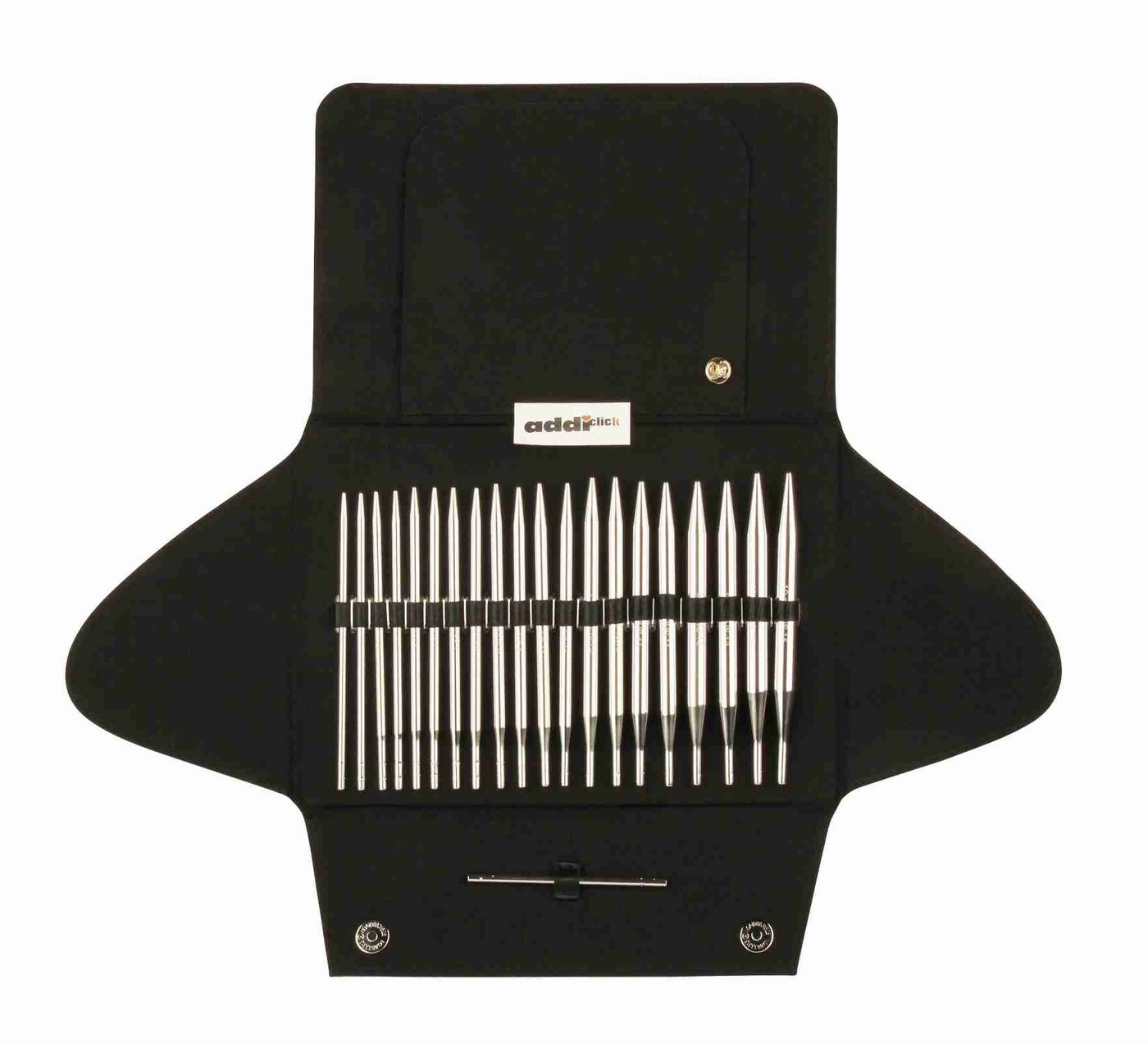 addi Stricknadeln addi-click Nadelspitzen Set Metall von addi