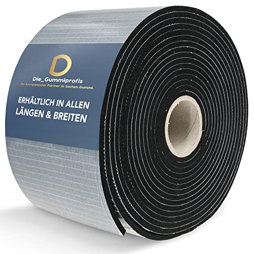 addys-onlinesale EPDM Zellkautschuk DICHTBAND selbstklebend 5mm stark verschiedene Größen zur Auswahl bis 10m Länge (1000x120x5mm) von addys-onlinesale