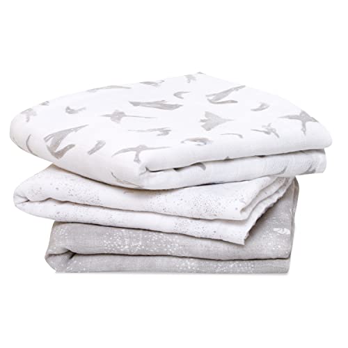 aden + anais™ musy Bio-Baumwoll-Musselin-Spucktücher map The Stars in 3er-Packung von aden + anais