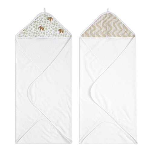 aden + anais™ Essentials Kapuzenhandtuch tanzanie in 2er-Packung von aden + anais