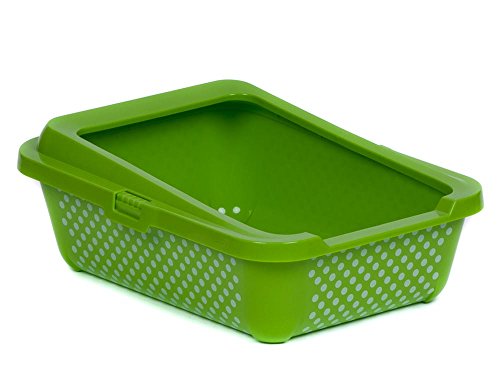 Katzentoilette Hercules 42 cm K152 grün - mit Rand Katzentoilette Hercules 42 cm K152 grün - mit Rand von adena