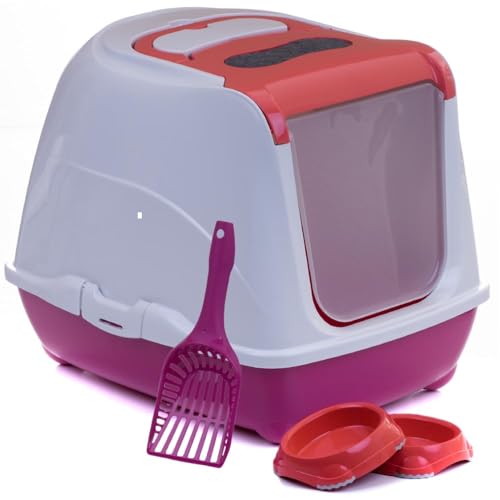 Katzentoilette Sondermodell 50 Katzenklo Schaufel Filter Haube Himbeer Design 25 Katzentoilette Sondermodell 50 Katzenklo Schaufel Filter Haube Himbeer Design 25 von adena